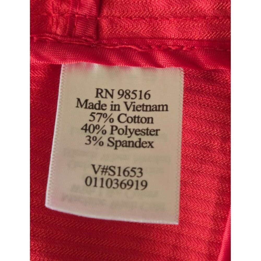COLDWATER CREEK Celebrate Life's Beauty Coral Blazer Women's 12 - Picture 9 of 9